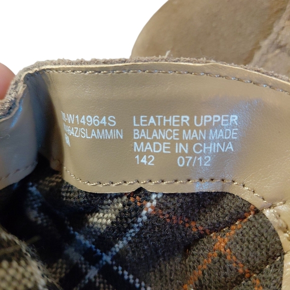 White Mountain Slammin Western Ankle Boots Tan Suede Shortie Cowgirl Boots Sz 6 - Picture 9 of 10